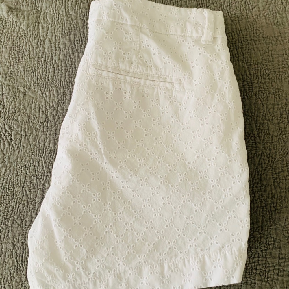 New, white eyelet shorts - Picture 2 of 4
